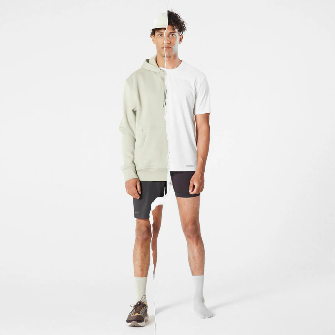 Men's Running Shorts Black - Run 500 Dry - Image 18