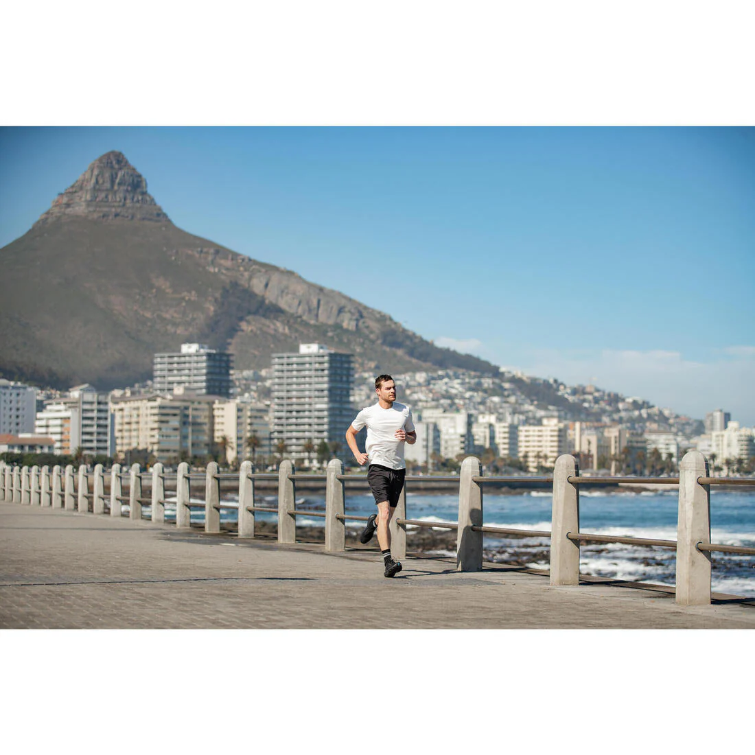 Men's Running Shorts Black - Run 500 Dry - Image 21