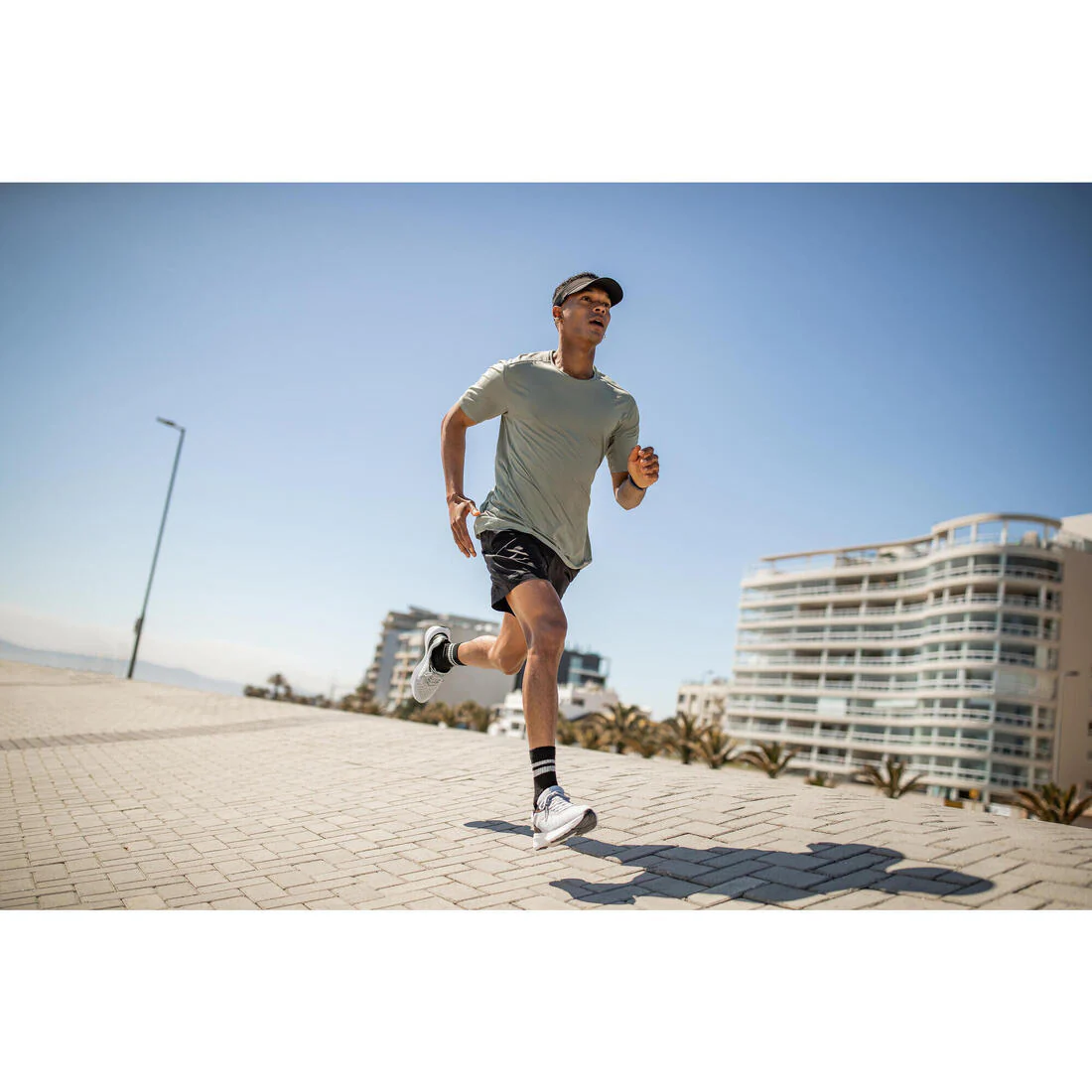 Men's Running Shorts Black - Run 500 Dry - Image 23