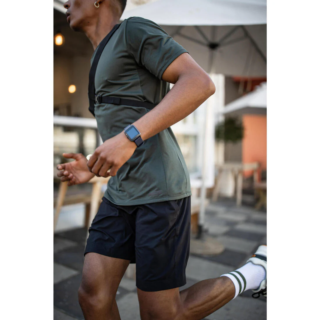 Men's Running Shorts Black - Run 500 Dry - Image 27