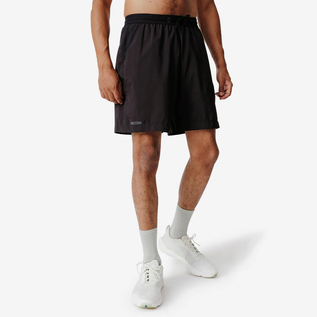 Men's Running Shorts Black - Run 500 Dry - Image 4