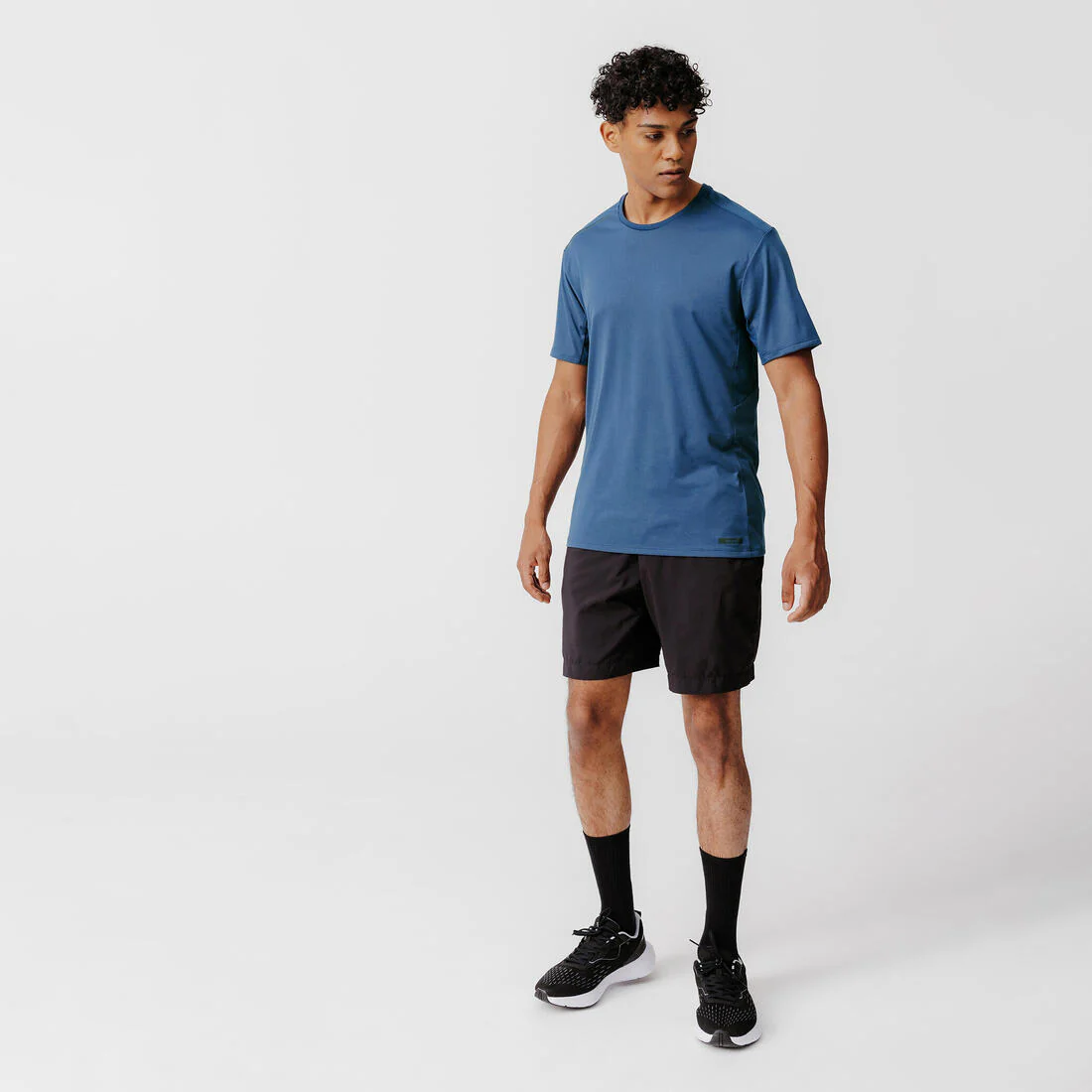 Men's Running Shorts Black - Run 500 Dry - Image 5