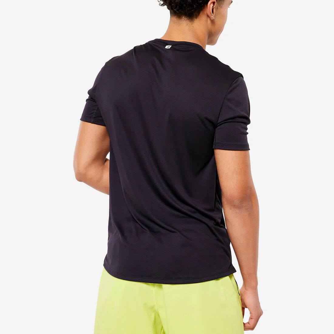 Men's Short-Sleeved Crew Neck Breathable Fitness T-Shirt - Smoky - Image 23