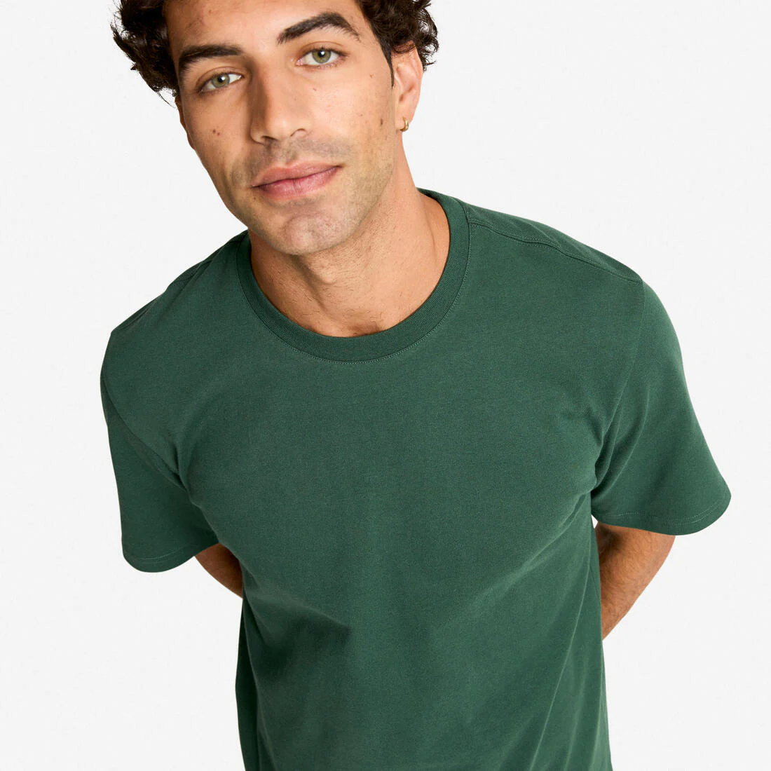 Men's Short-Sleeved Crew-Neck Fitness T-Shirt - Image 46