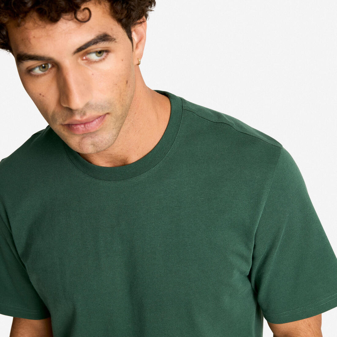 Men's Short-Sleeved Crew-Neck Fitness T-Shirt - Image 49