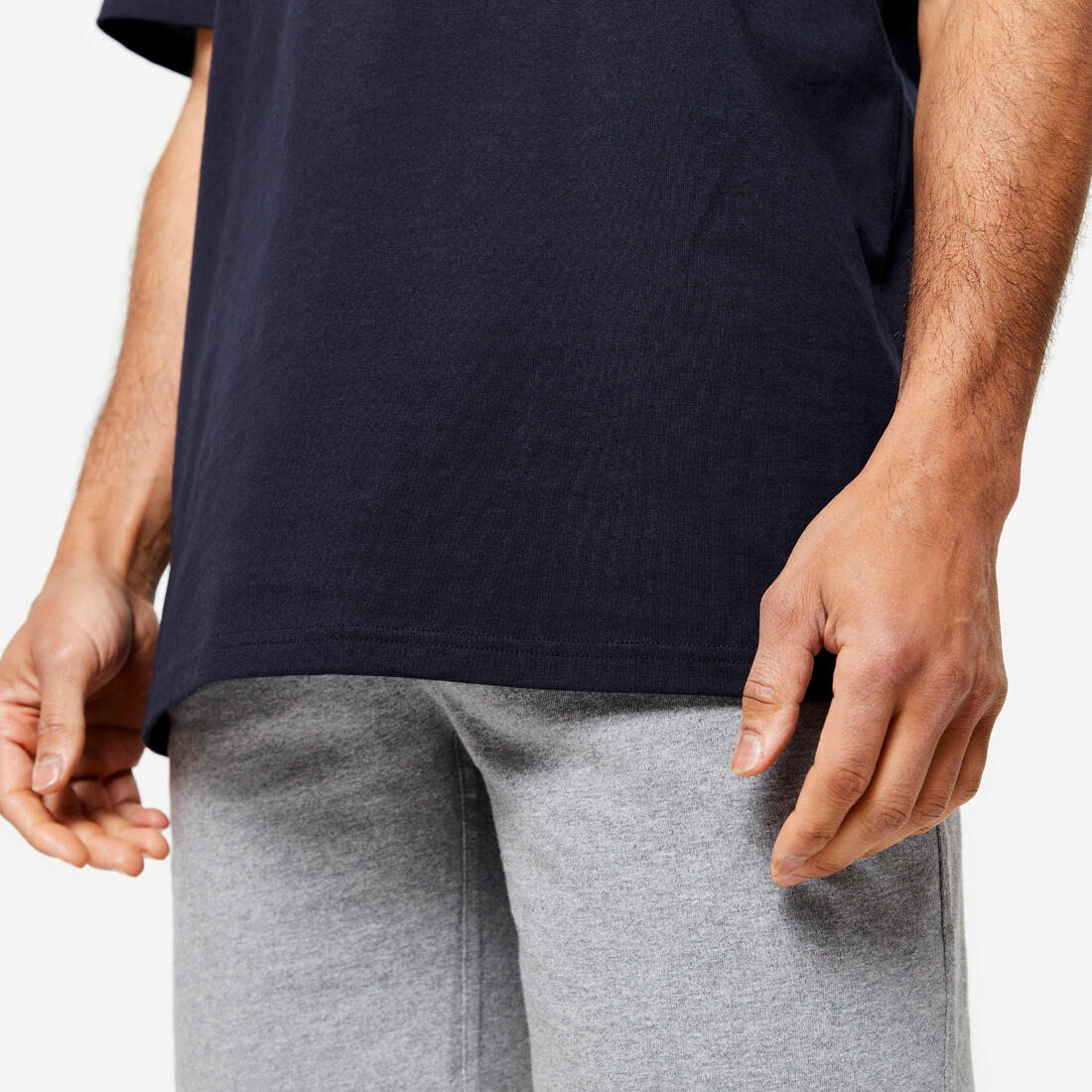 Men's Short-Sleeved Crew-Neck Fitness T-Shirt - Image 64