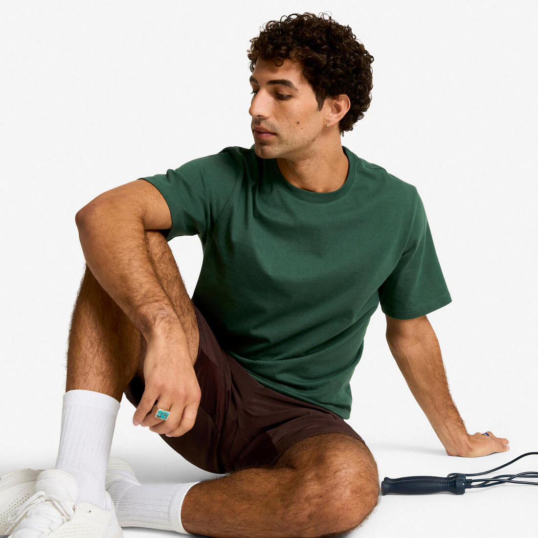 Men's Short-Sleeved Crew-Neck Fitness T-Shirt - Image 65