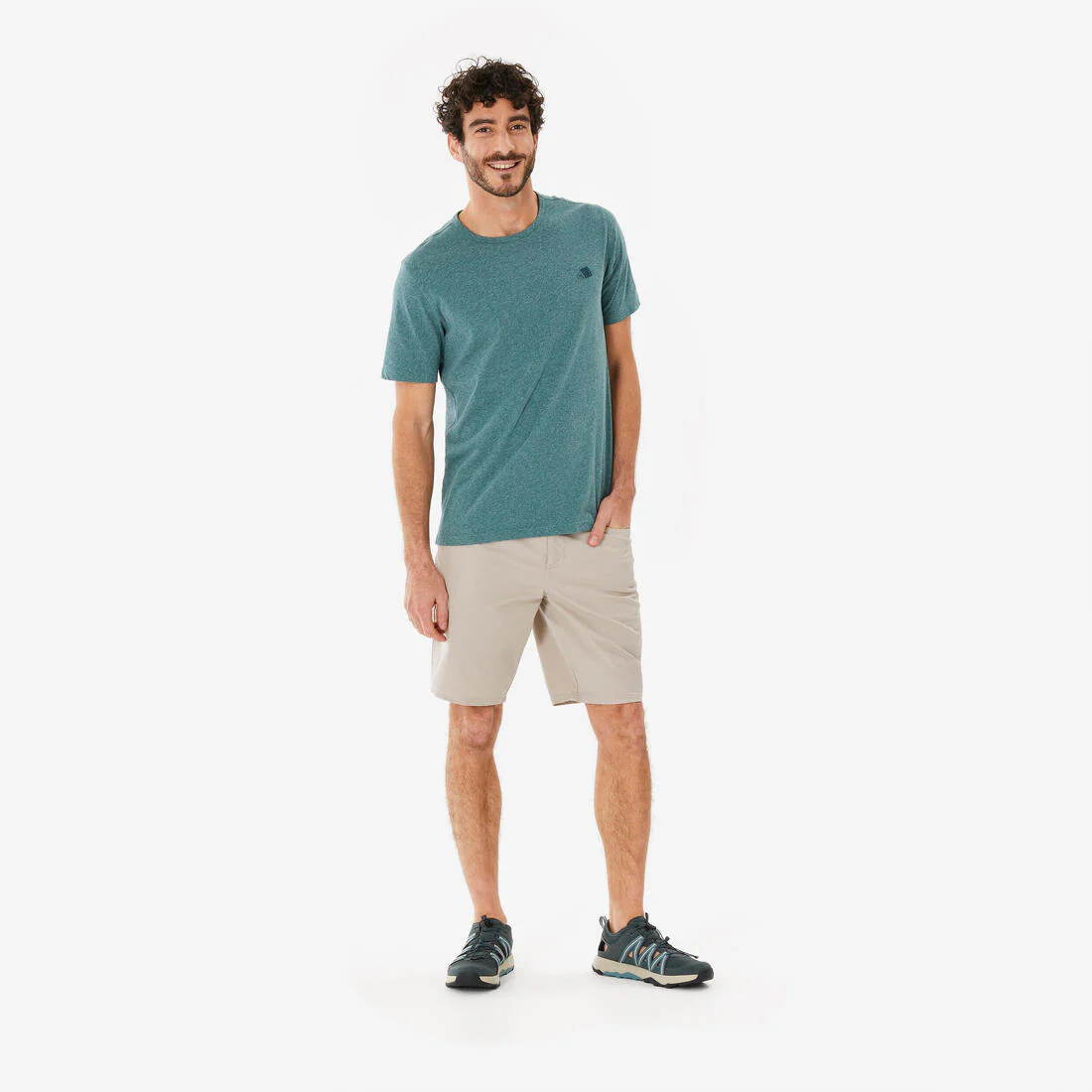 Men’s short-sleeved hiking T-shirt NH100 - Image 5