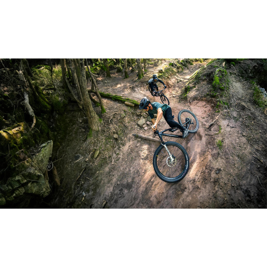 Men's Short-Sleeved Mountain Bike Jersey EXPL 100 - Image 18