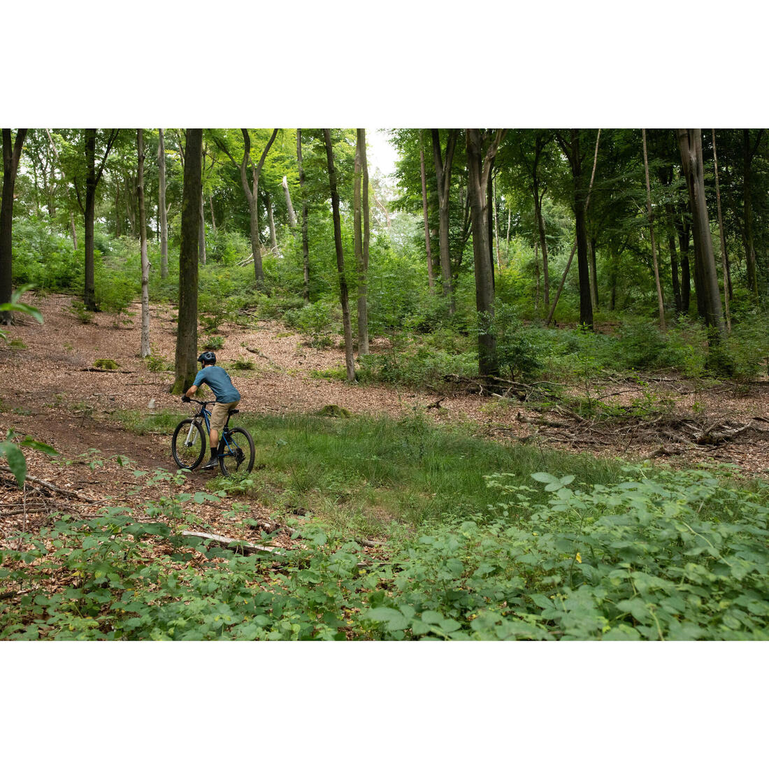 Men's Short-Sleeved Mountain Bike Jersey EXPL 100 - Image 20