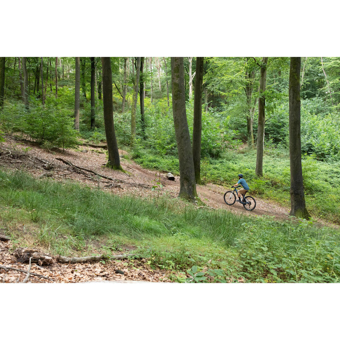 Men's Short-Sleeved Mountain Bike Jersey EXPL 100 - Image 22