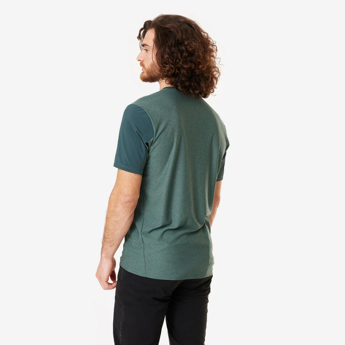 Men's Short-Sleeved Mountain Bike Jersey EXPL 100 - Image 4