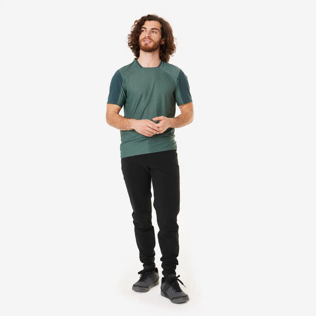 Men's Short-Sleeved Mountain Bike Jersey EXPL 100 - Image 8