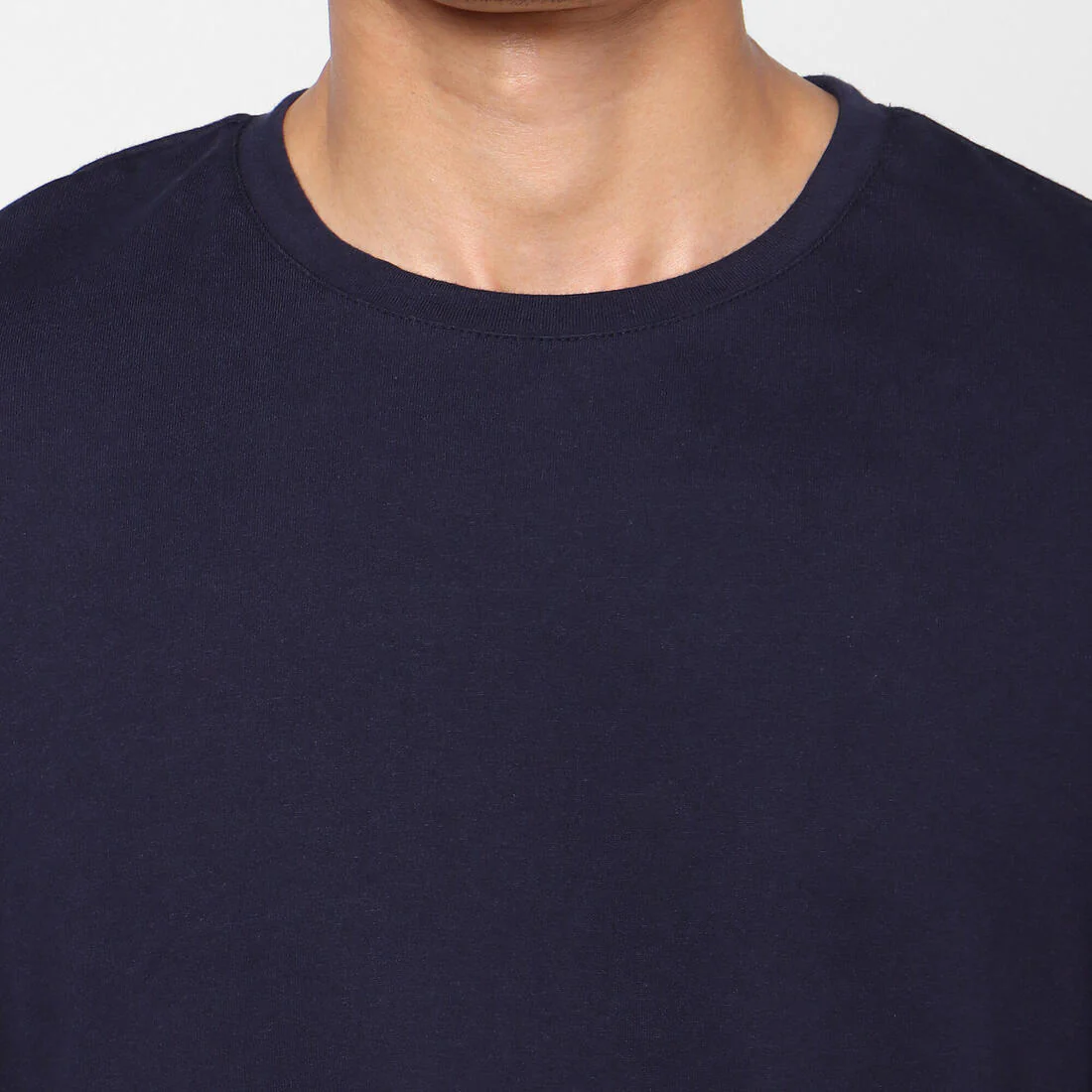 Men's Short-Sleeved Straight-Cut Crew Neck Cotton Fitness T-Shirt 500 Garnet - Image 24
