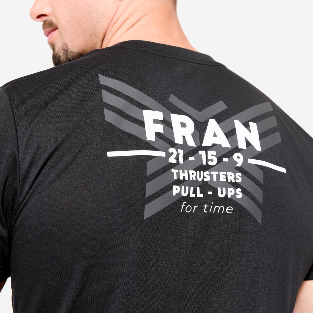 Men's Slim-Fit Breathable Cross Training T-Shirt - Image 3
