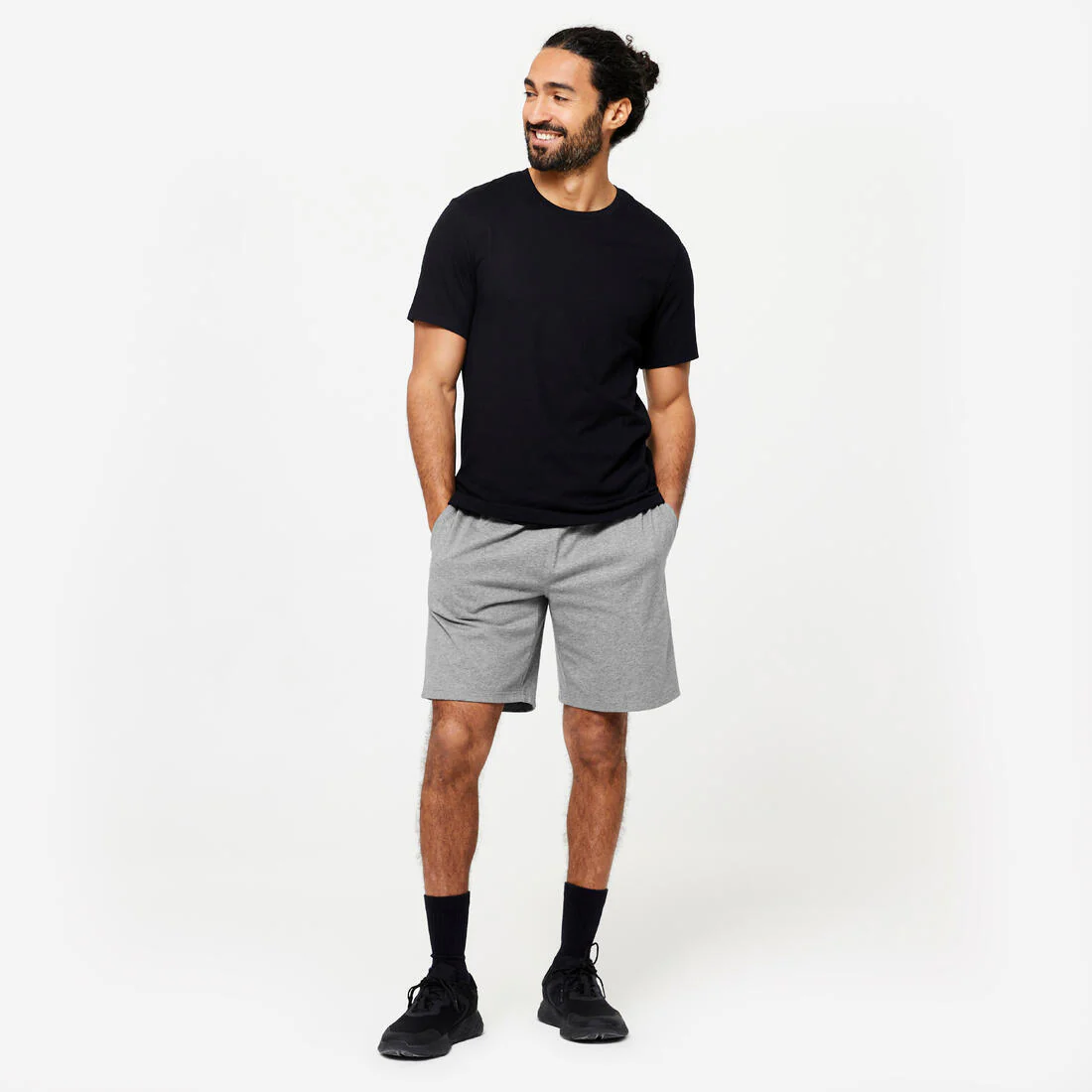 Men's Slim-Fit Fitness T-Shirt 500 - Image 11