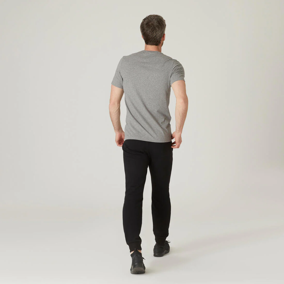 Men's Slim-Fit Fitness T-Shirt 500 - Image 12