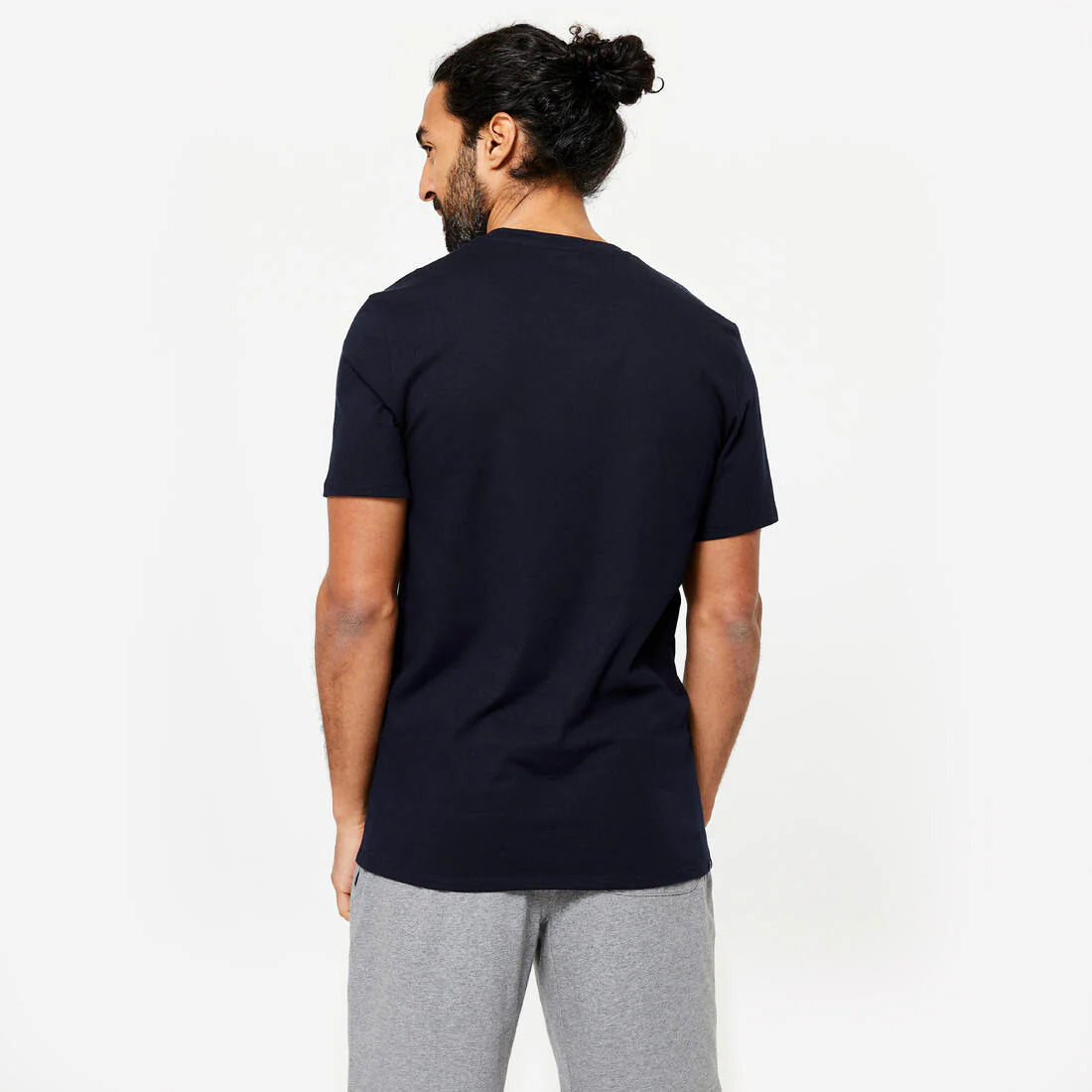 Men's Slim-Fit Fitness T-Shirt 500 - Image 20
