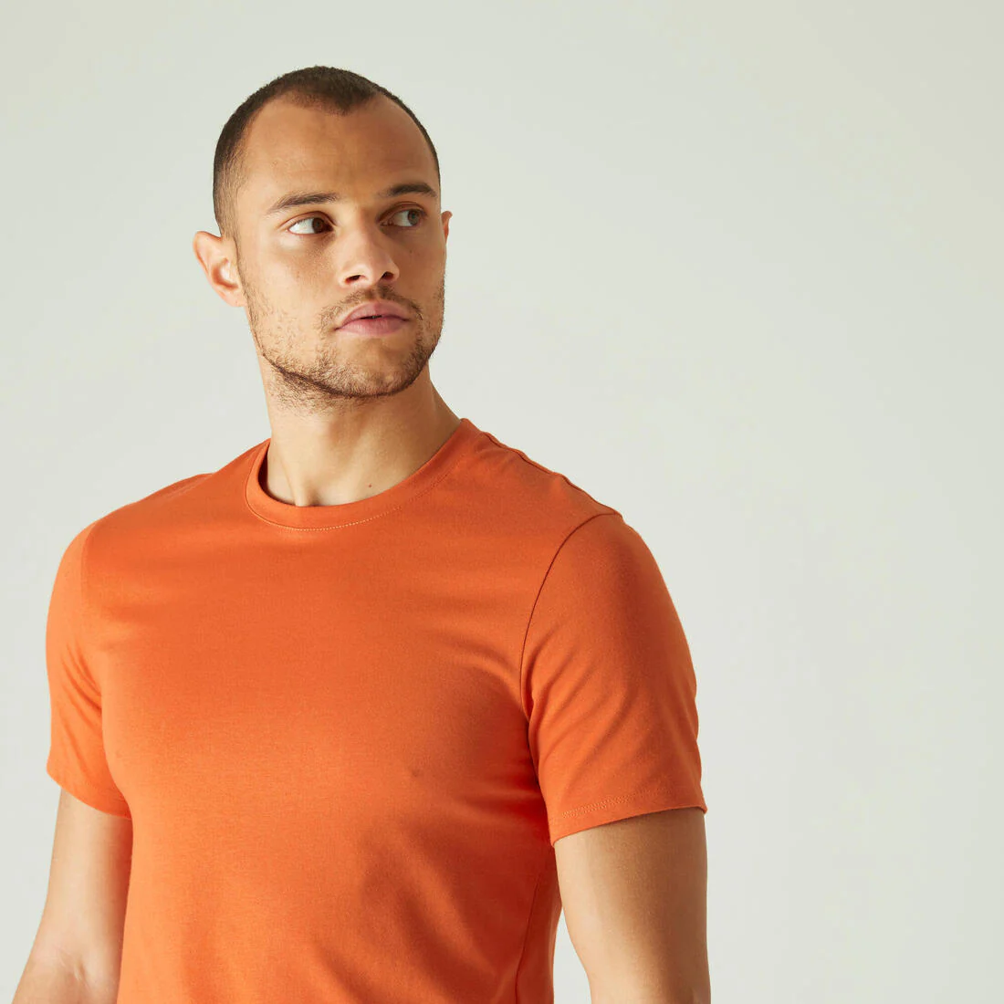 Men's Slim-Fit Fitness T-Shirt 500 - Image 22