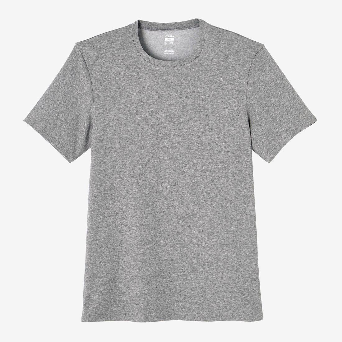 Men's Slim-Fit Fitness T-Shirt 500 - Image 23