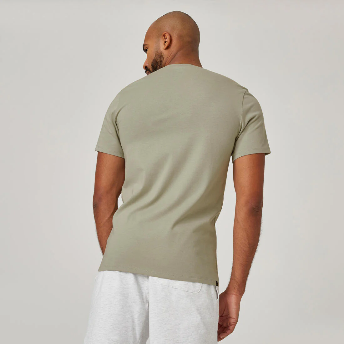 Men's Slim-Fit Fitness T-Shirt 500 - Image 30