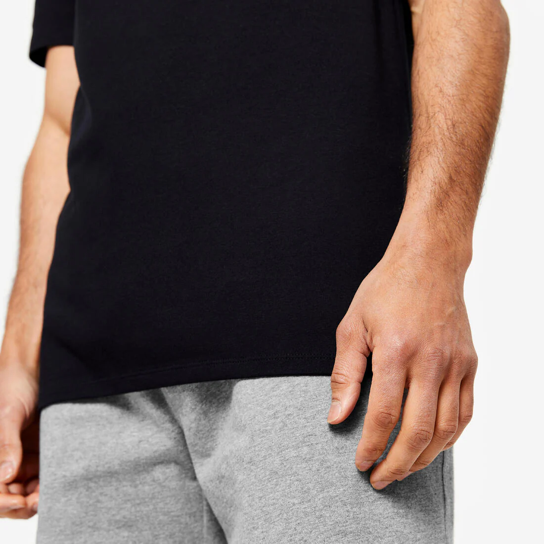 Men's Slim-Fit Fitness T-Shirt 500 - Image 31