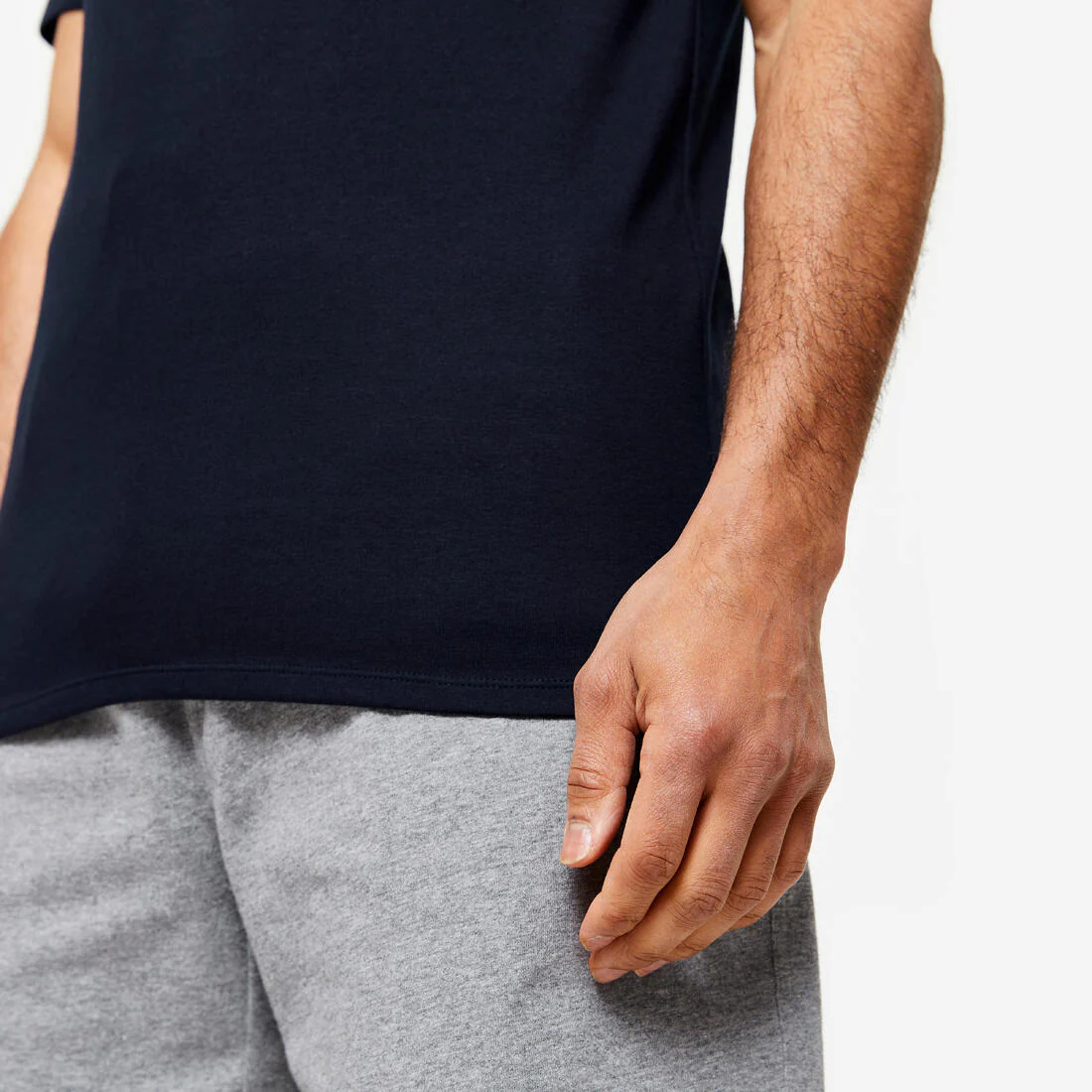 Men's Slim-Fit Fitness T-Shirt 500 - Image 32
