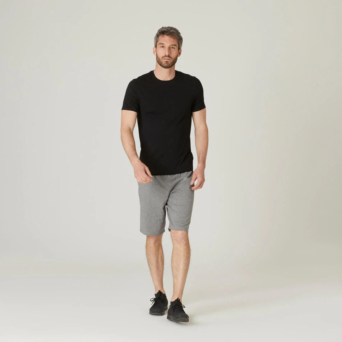 Men's Slim-Fit Fitness T-Shirt 500 - Image 39
