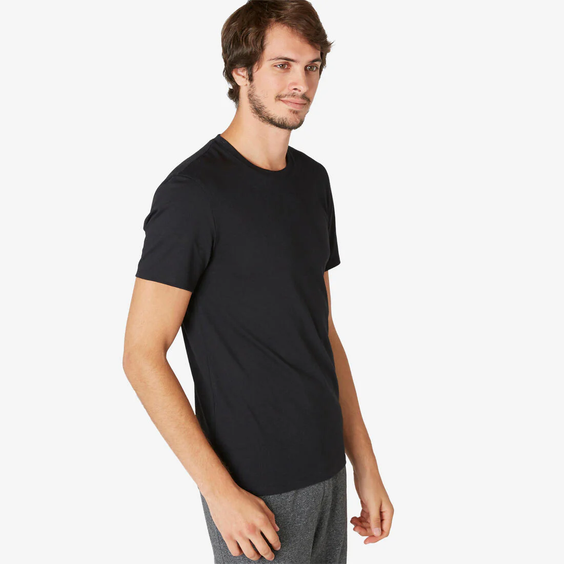 Men's Slim-Fit Fitness T-Shirt 500 - Image 53