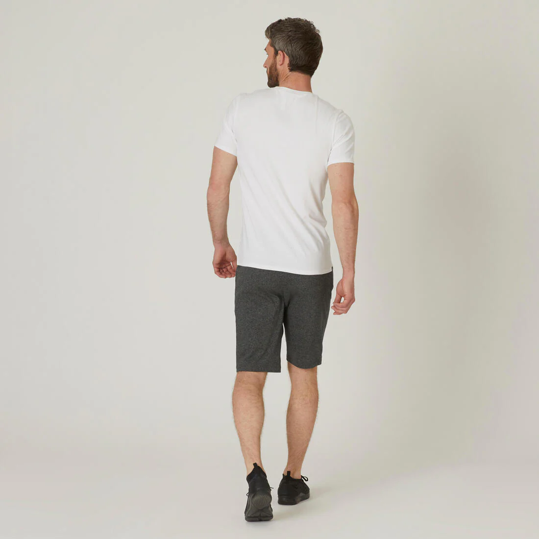 Men's Slim-Fit Fitness T-Shirt 500 - Image 9
