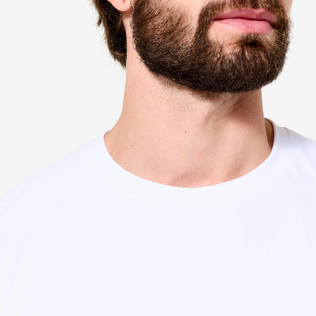 Men's Stretch Fitness T-Shirt - White - Image 3