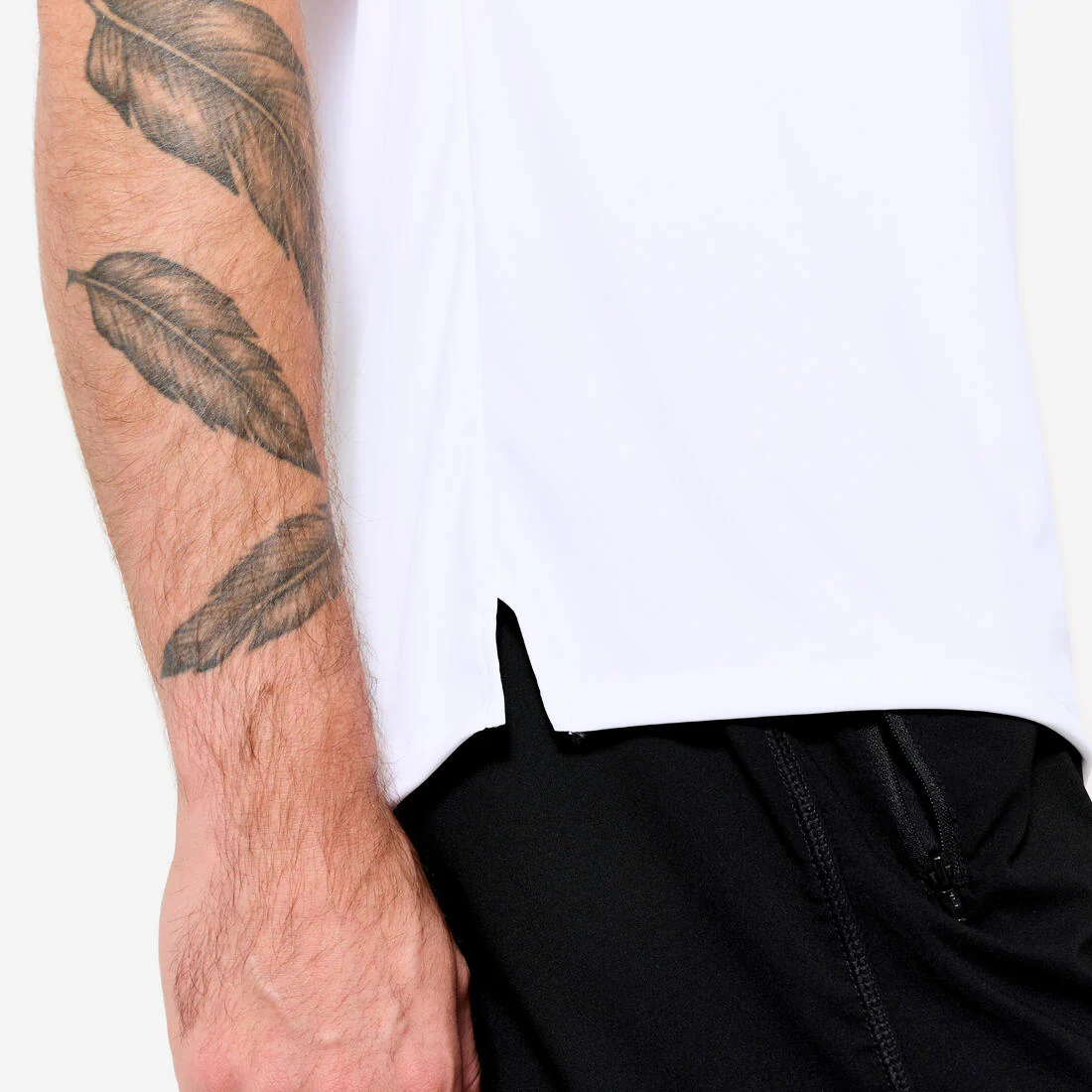 Men's Stretch Fitness T-Shirt - White - Image 6