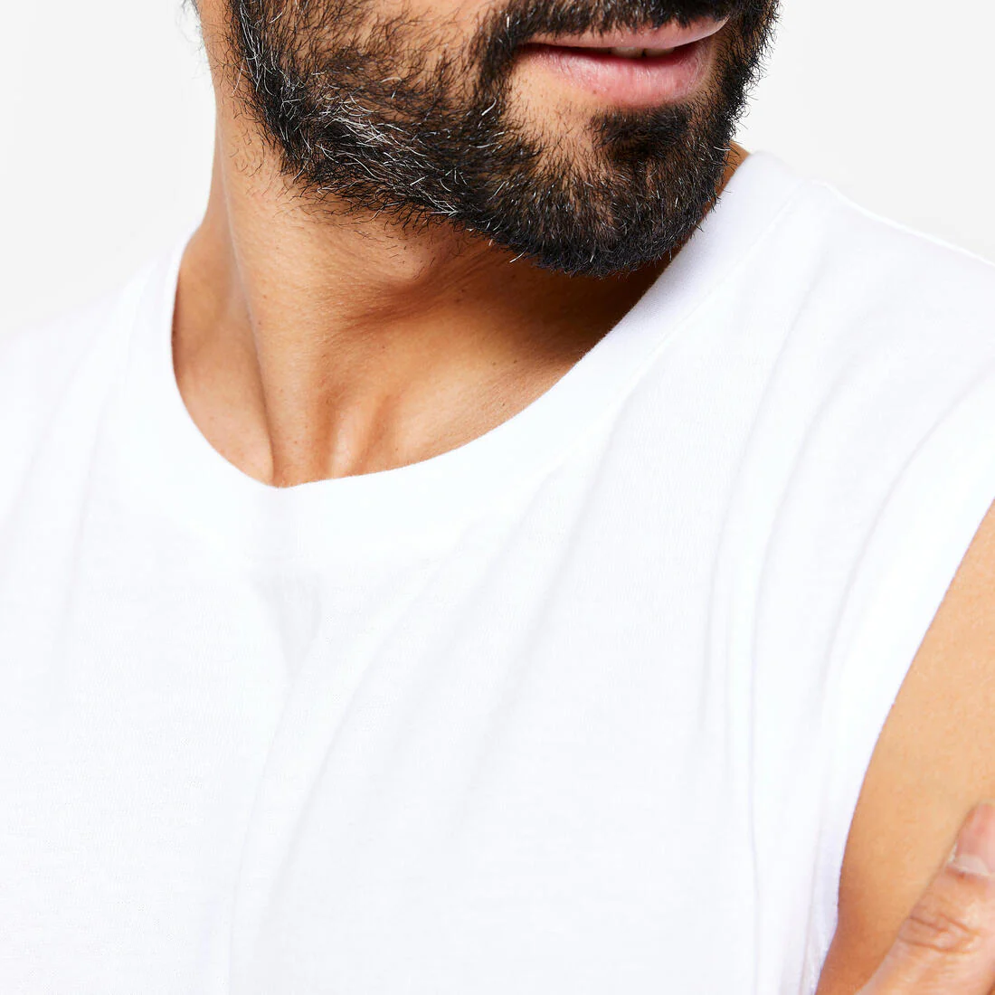 Men's Stretchy Fitness Tank Top 500 - Image 6