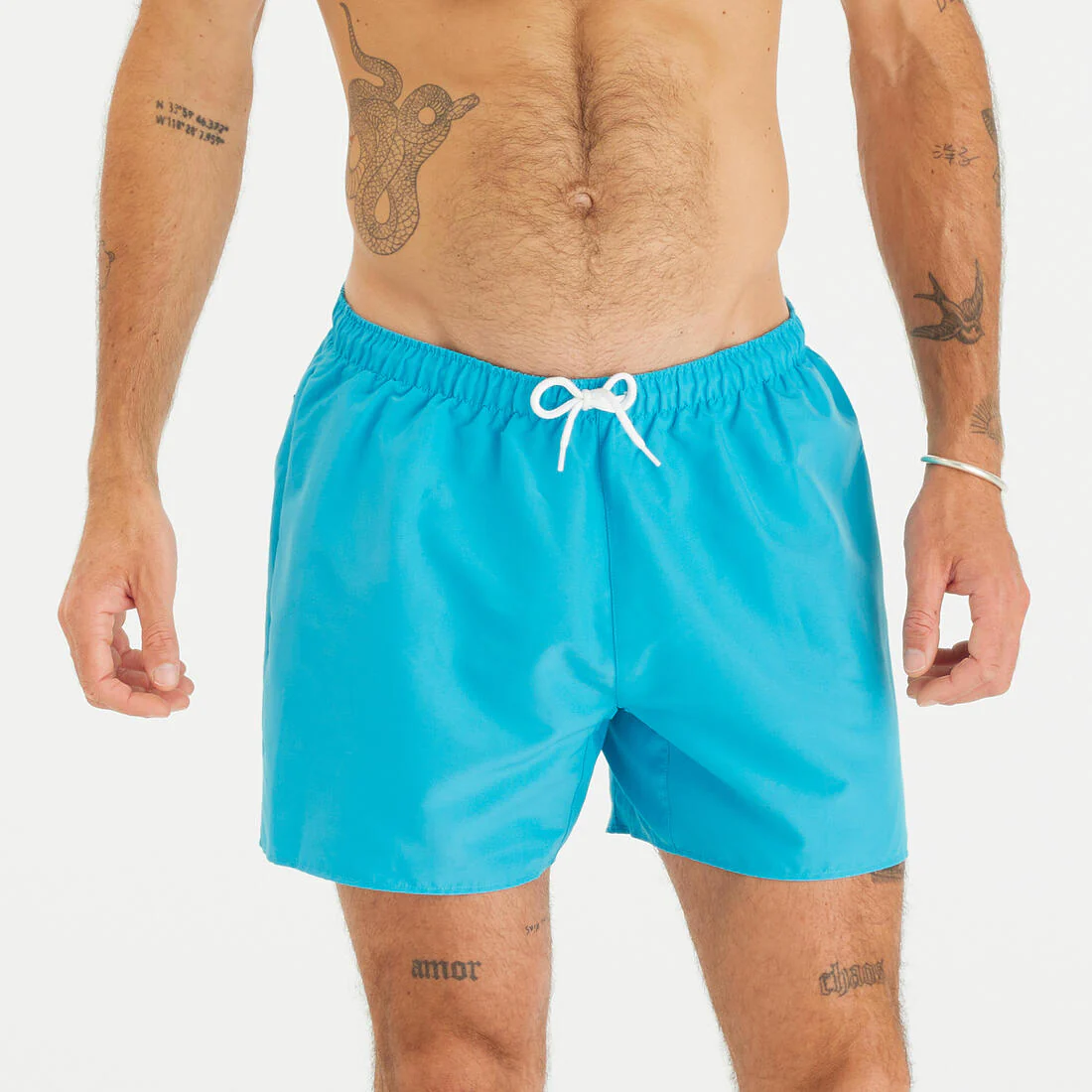 Men’s surfing swim shorts 100 - Hendaia MW - Image 2