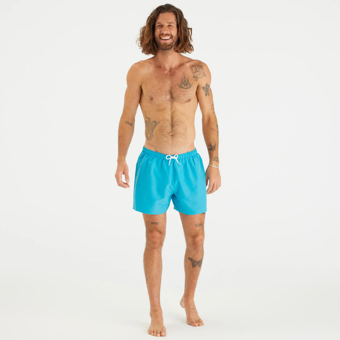 Men’s surfing swim shorts 100 - Hendaia MW - Image 4