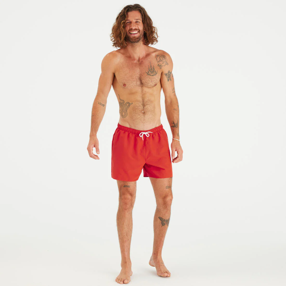 Men’s surfing swim shorts 100 - Hendaia MW - Image 6