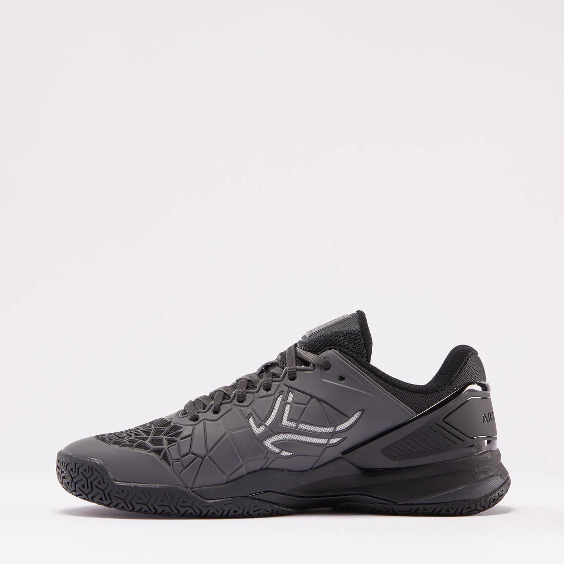 Men's Tennis Multicourt Shoes Strong Pro - Grey/Black - Image 2