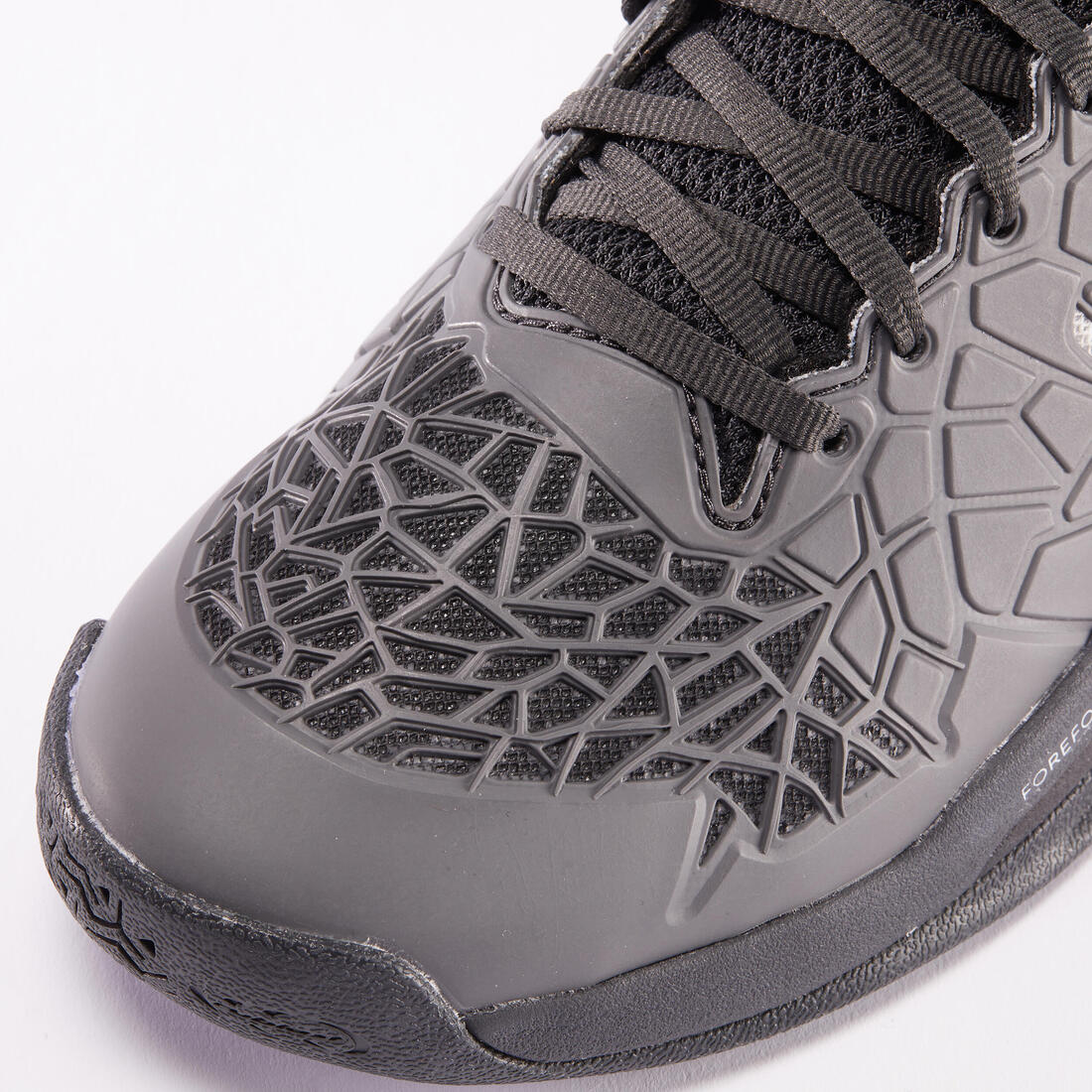 Men's Tennis Multicourt Shoes Strong Pro - Grey/Black - Image 4