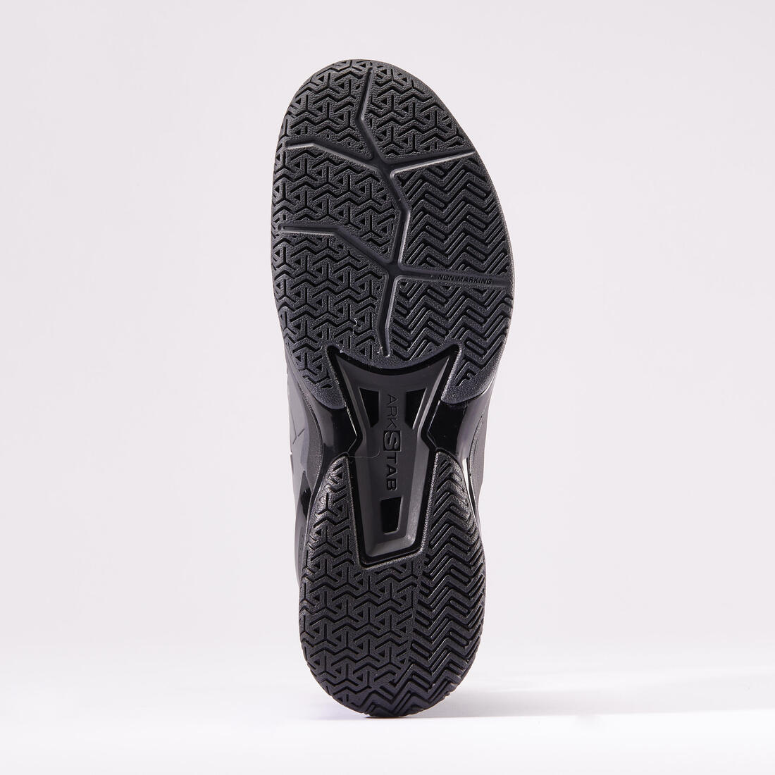 Men's Tennis Multicourt Shoes Strong Pro - Grey/Black - Image 7