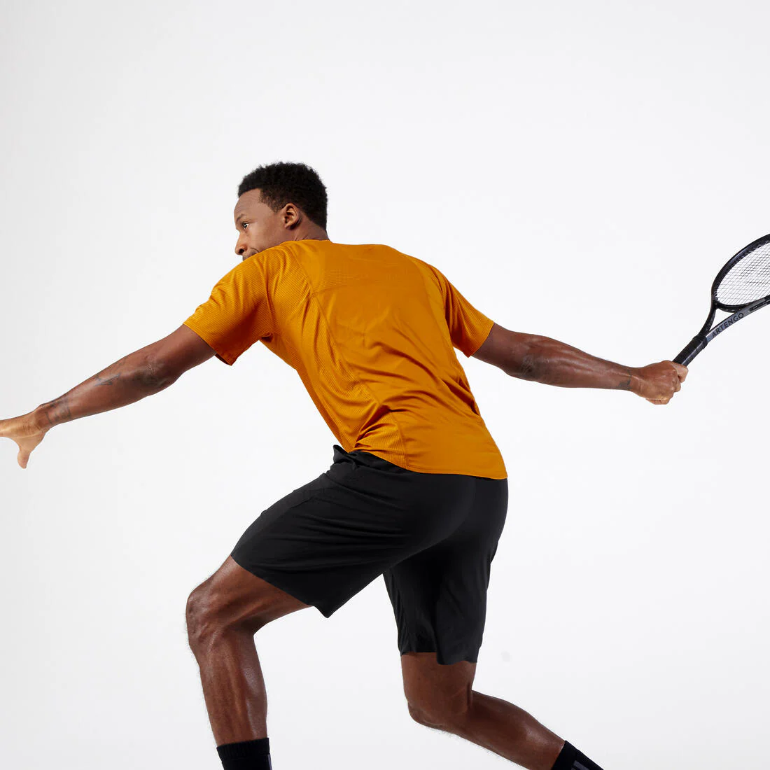 Men's Tennis Shorts Dry+ - Black - Image 7