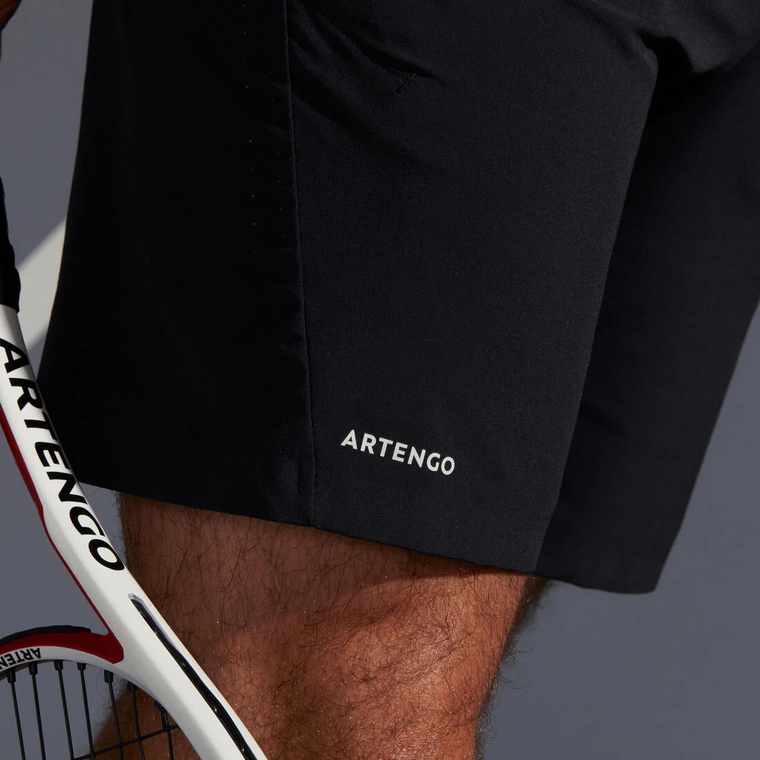 Men's Tennis Shorts Dry+ - Black - Image 8