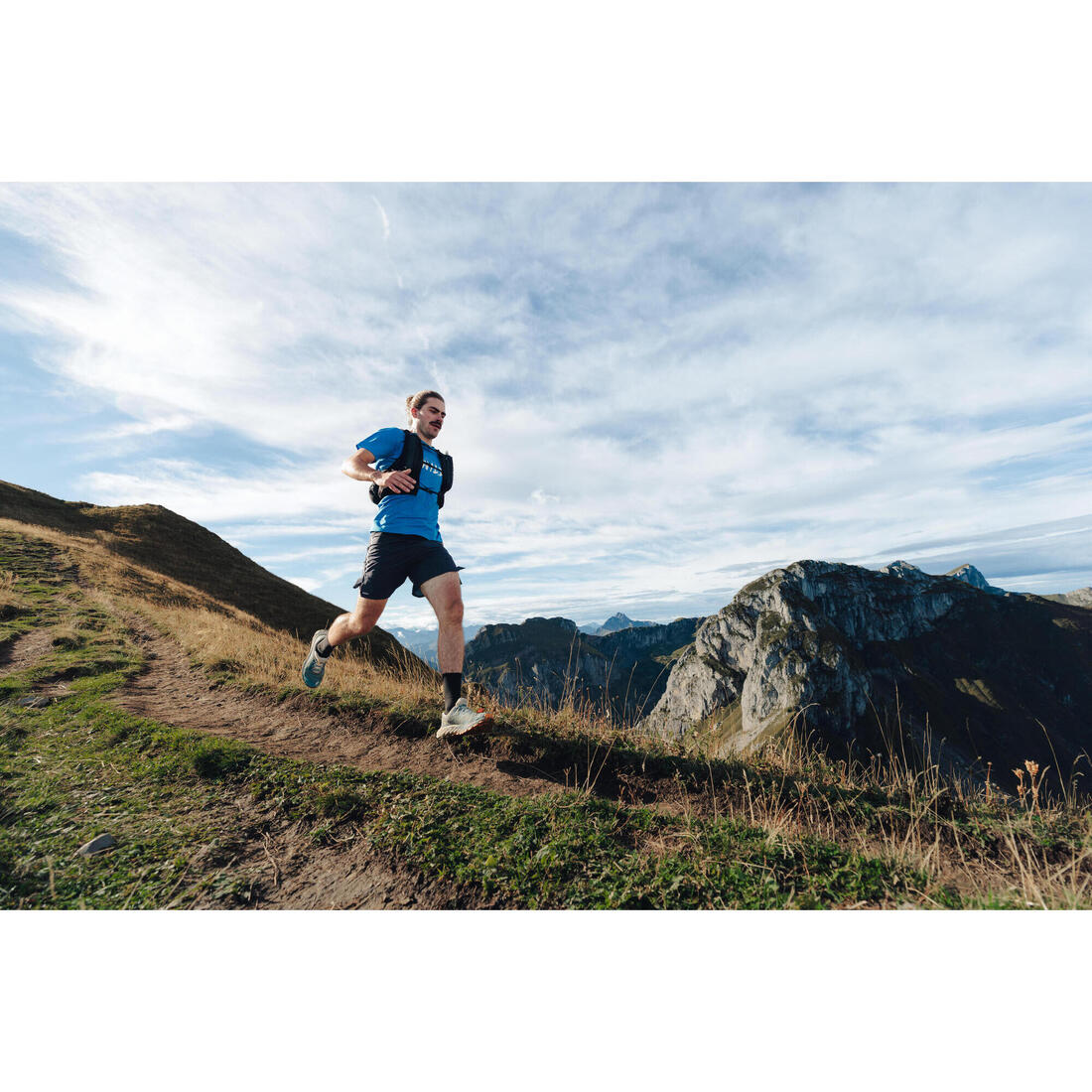 Men's Trail Running Resistant T-Shirt KIPRUN Run 500 Graph - Image 7
