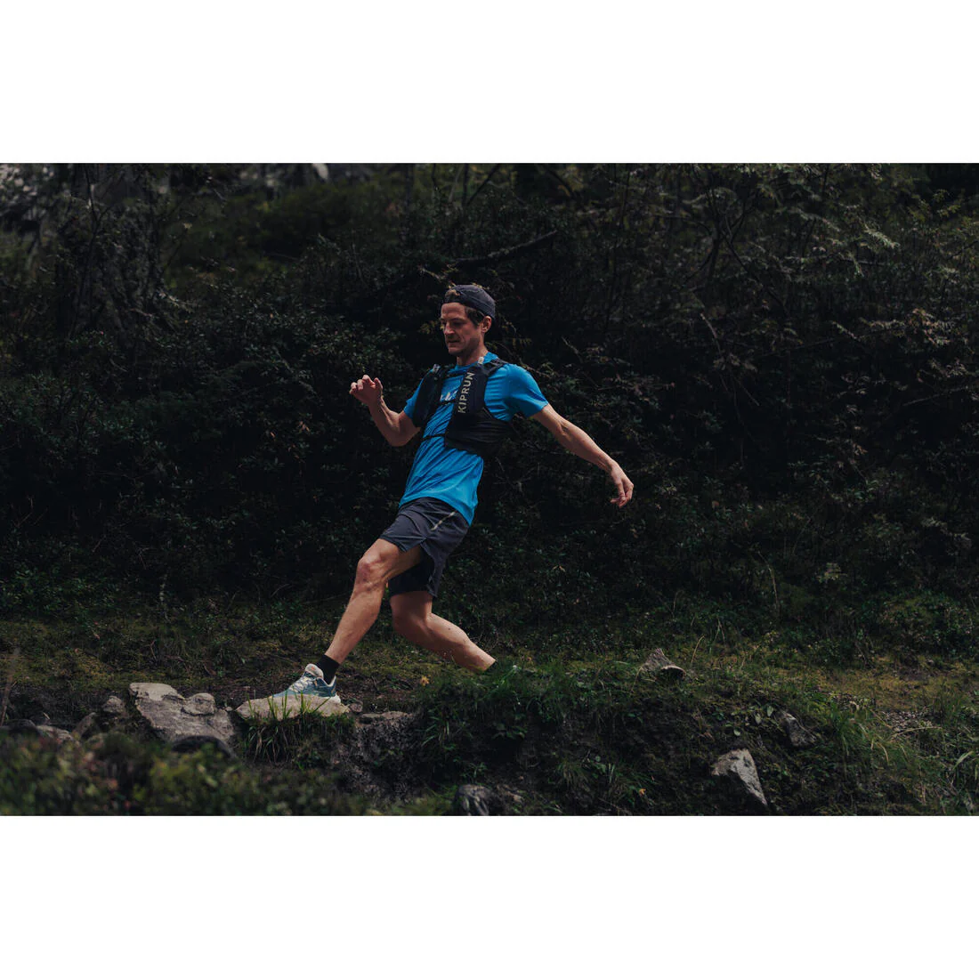 Men's Trail Running Resistant T-Shirt KIPRUN Run 500 Graph - Image 8