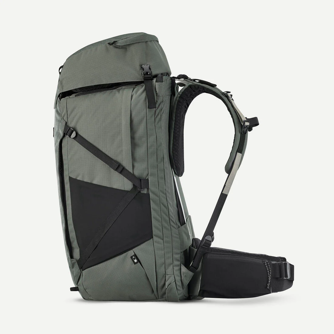 Men’s Travel 900 70+6L suitcase-style travel backpack - Green - Image 7