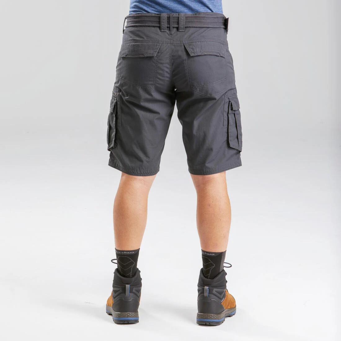 Men's Travel Trekking Cargo Shorts - TRAVEL 500 - Image 10