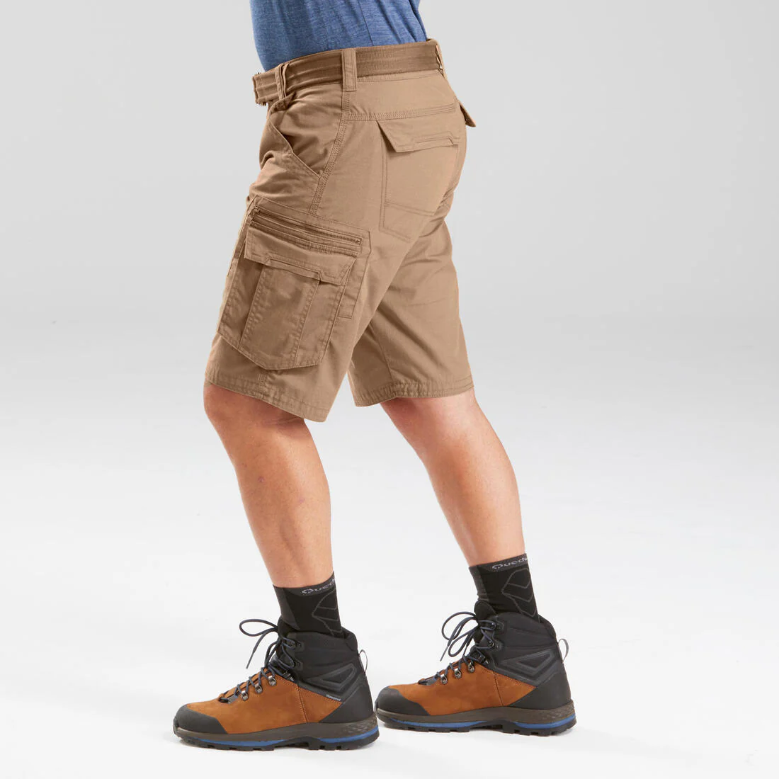 Men's Travel Trekking Cargo Shorts - TRAVEL 500 - Image 12
