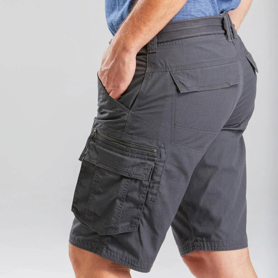 Men's Travel Trekking Cargo Shorts - TRAVEL 500 - Image 17