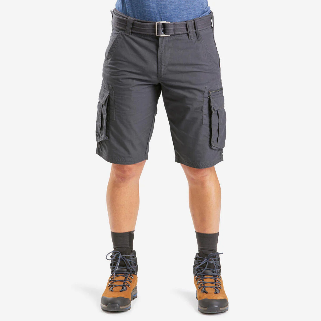Men's Travel Trekking Cargo Shorts - TRAVEL 500 - Image 2