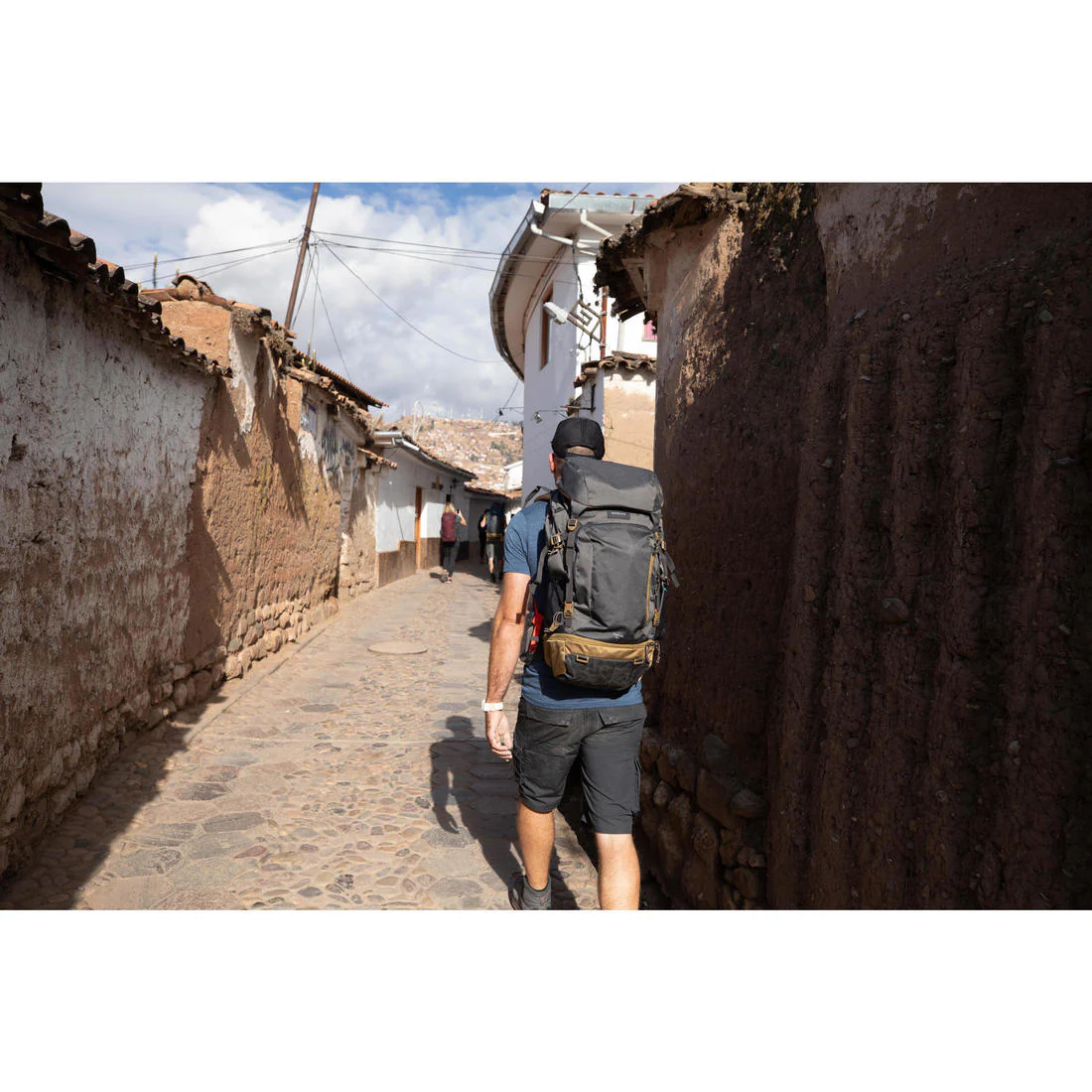 Men's Travel Trekking Cargo Shorts - TRAVEL 500 - Image 23