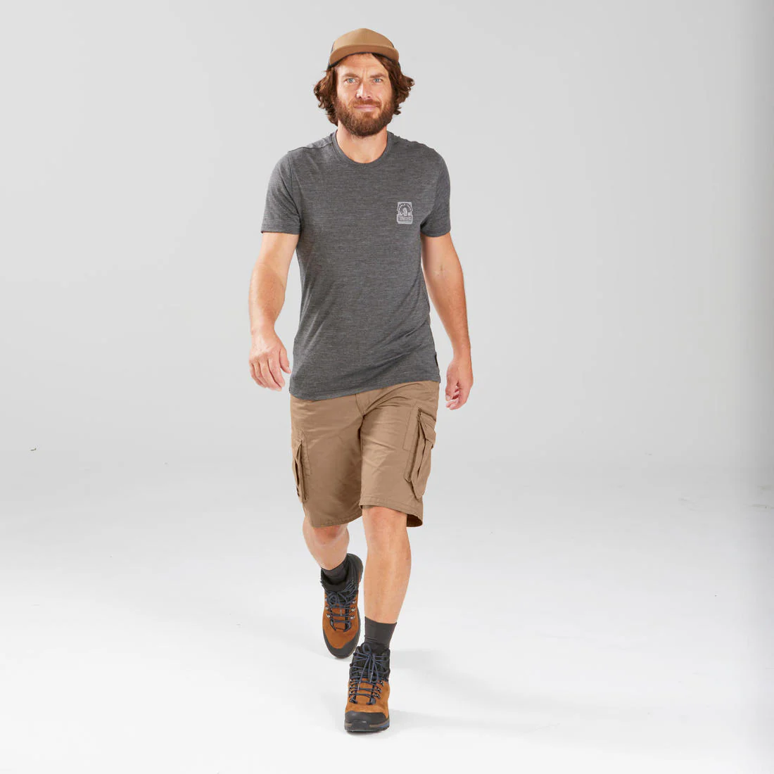 Men's Travel Trekking Cargo Shorts - TRAVEL 500 - Image 4